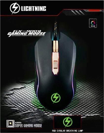 Chuột Lightning GX9001 - Gaming Mouse