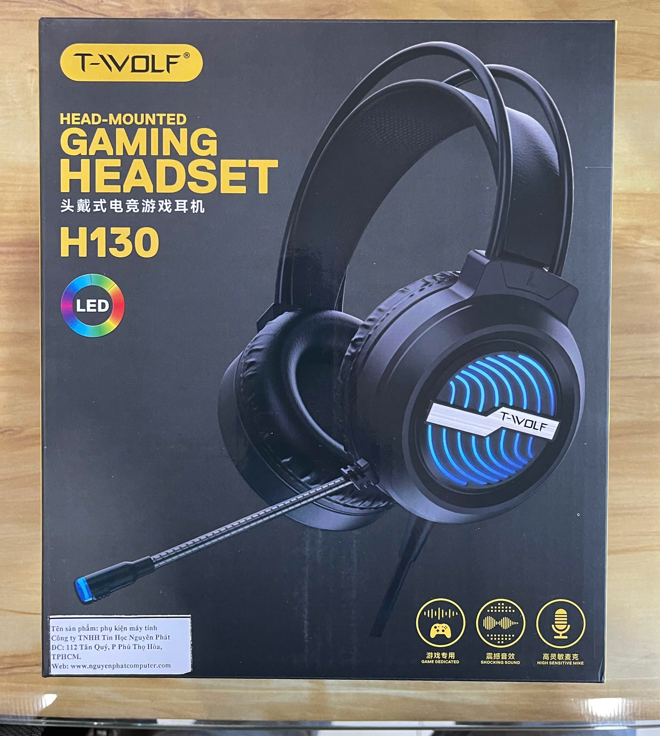 Tai nghe T-WOLF H130