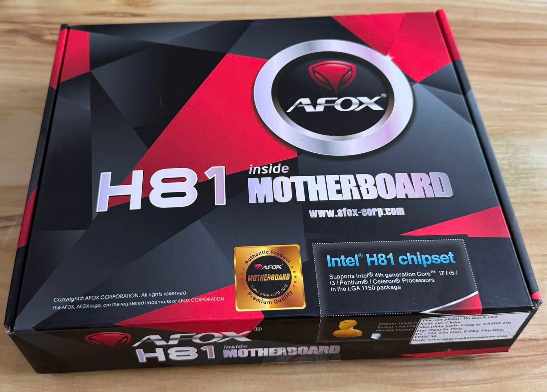 Mainboard AFOX H81