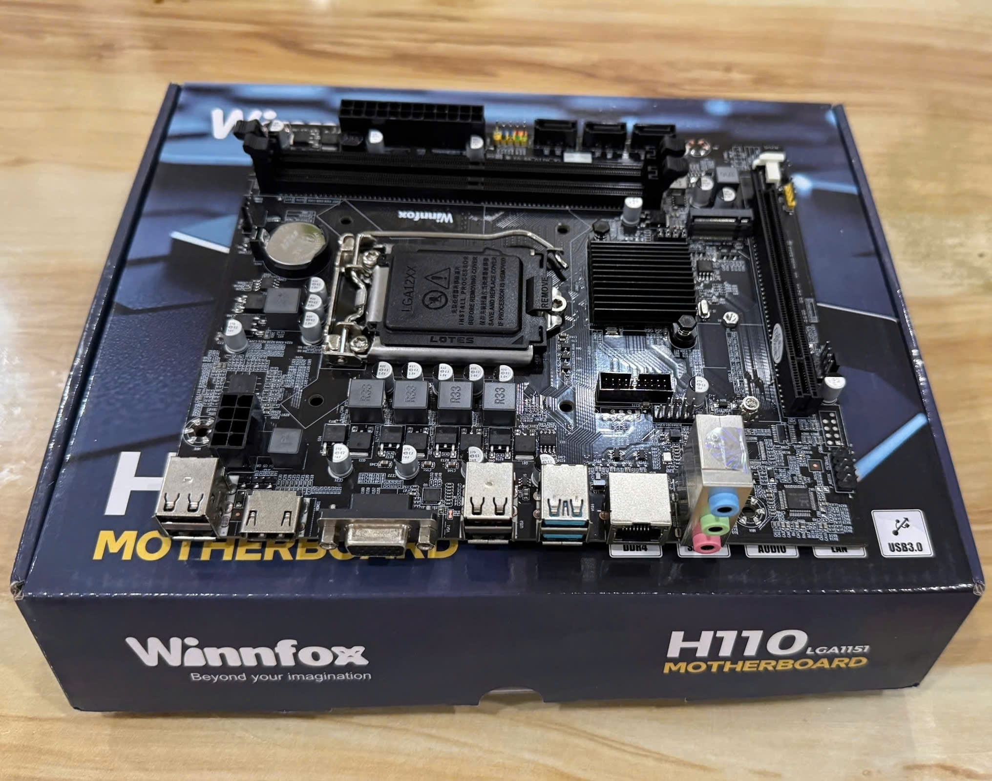 Mainboard Winnfox H110 Chính hãng.