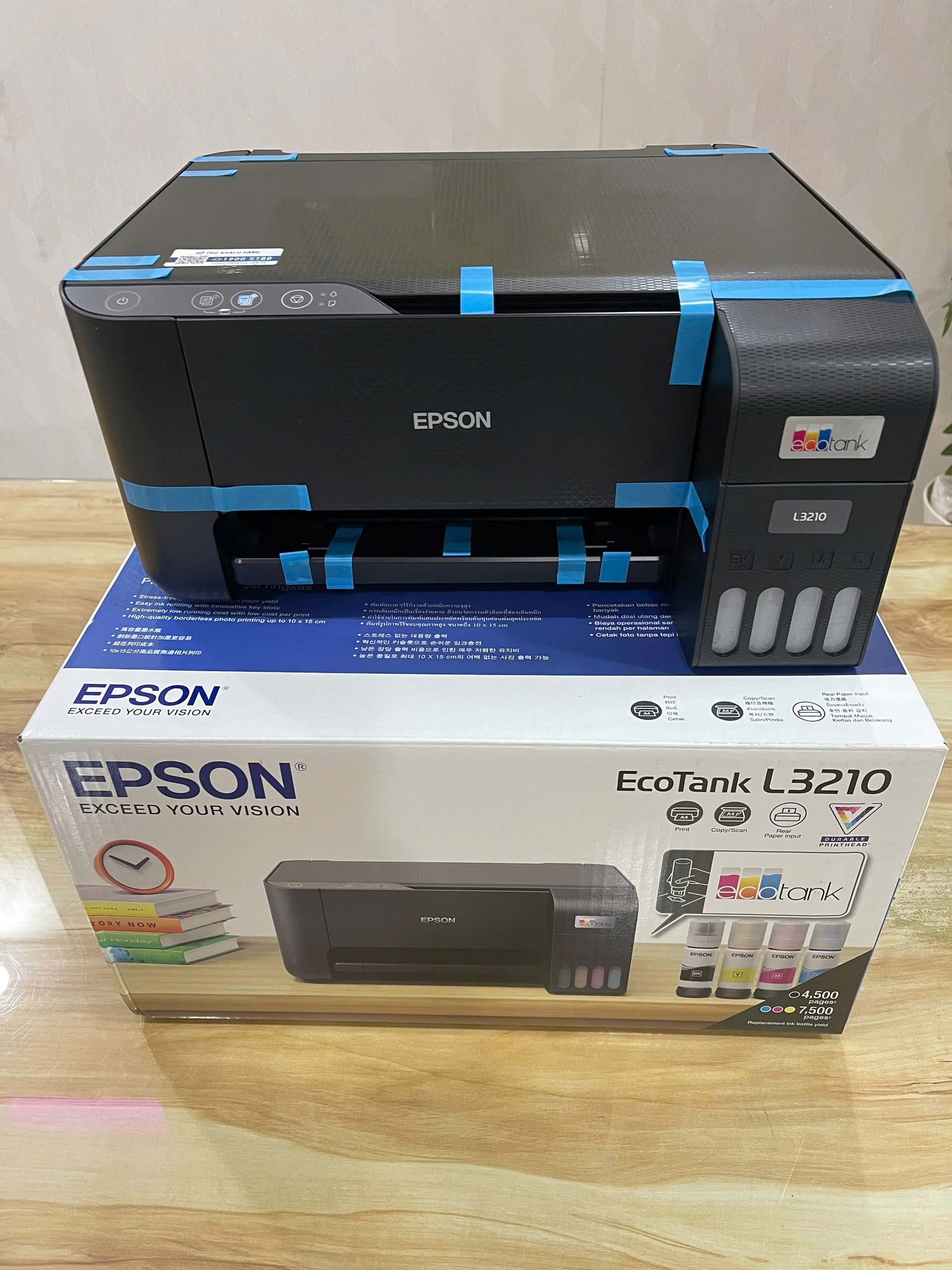 Máy in phun màu đa năng Epson EcoTank L3210