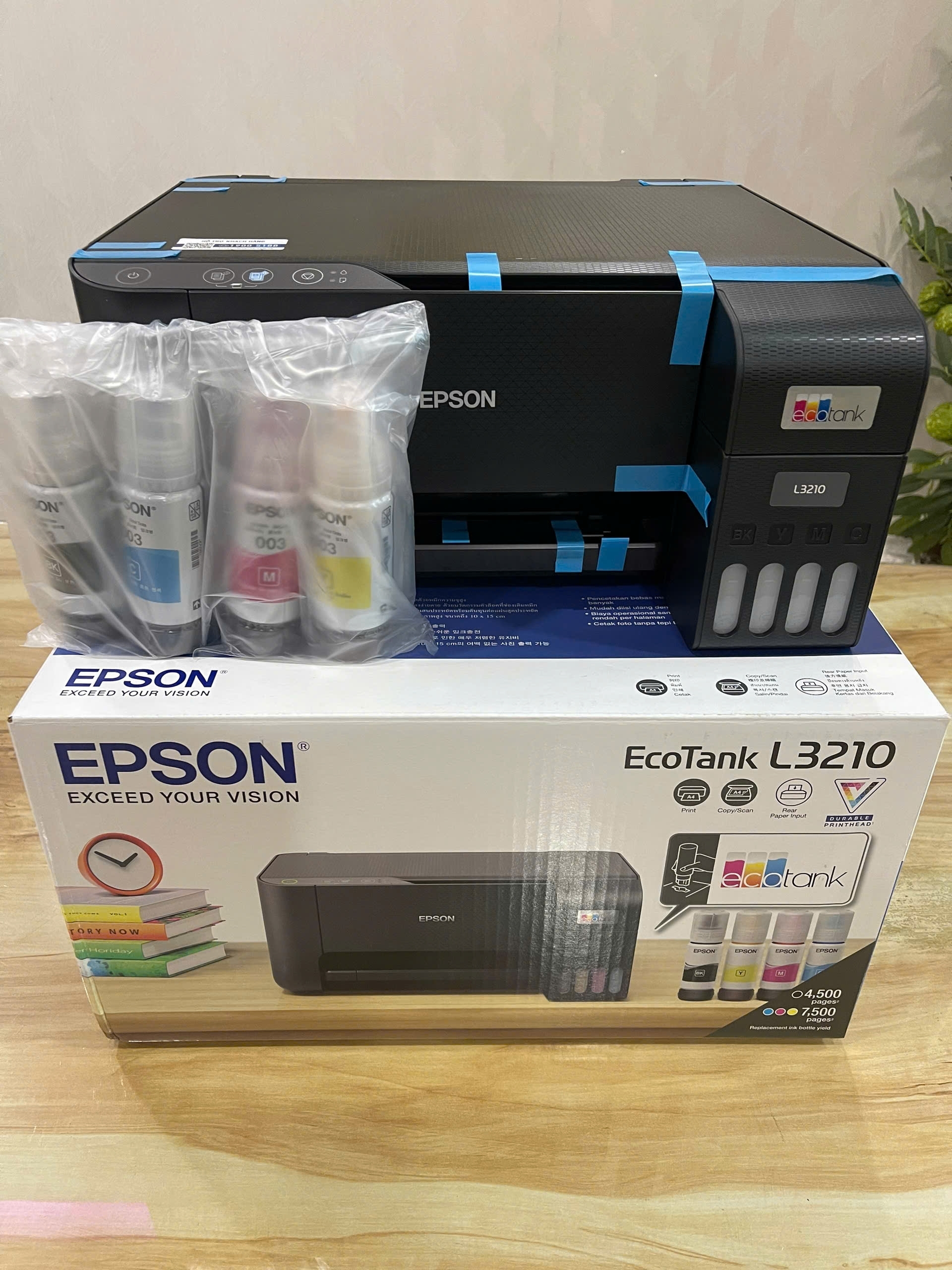 Máy in phun màu đa năng Epson EcoTank L3210