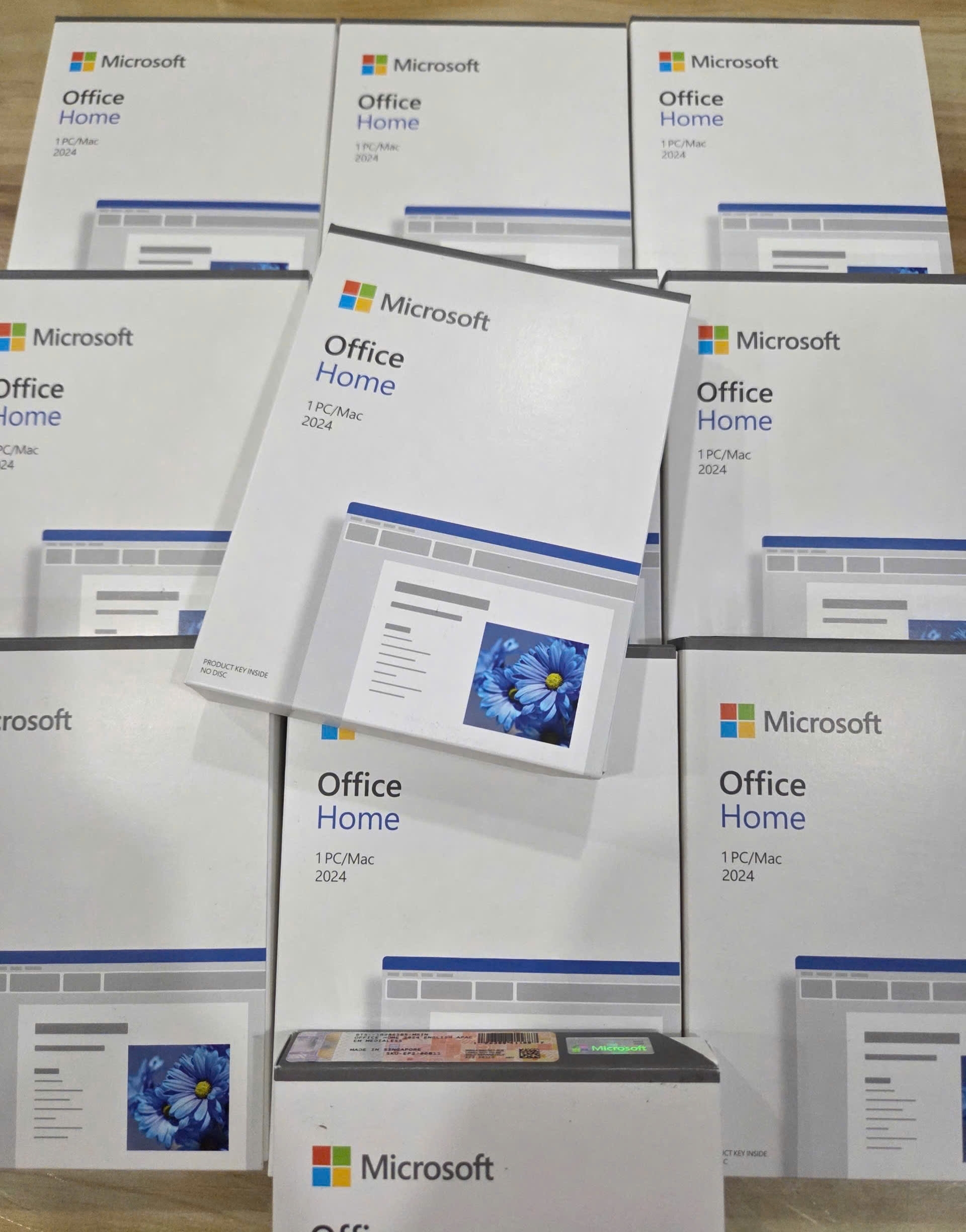 Phần mềm Office Home 2024 English APAC EM Medialess Box 1 user/ 1 thiết bị ,Vĩnh viễn